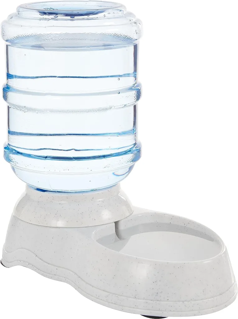 Amazon Basics Water Feeder, Small, Grey