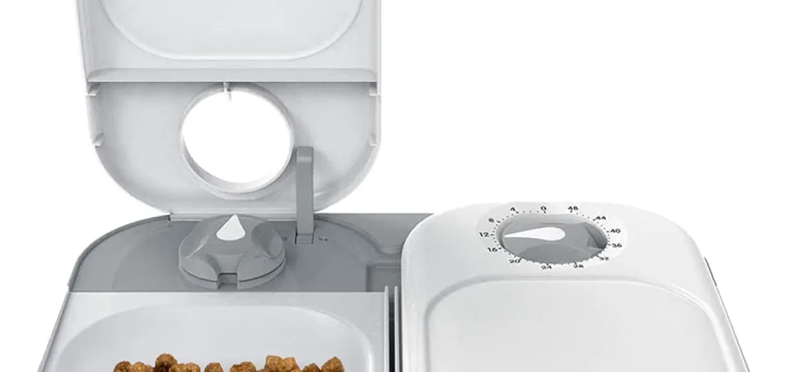 cat mate c200 2 meal automatic pet feeder review