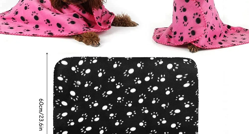 pack of 6 dog blankets soft fleece puppy blankets review