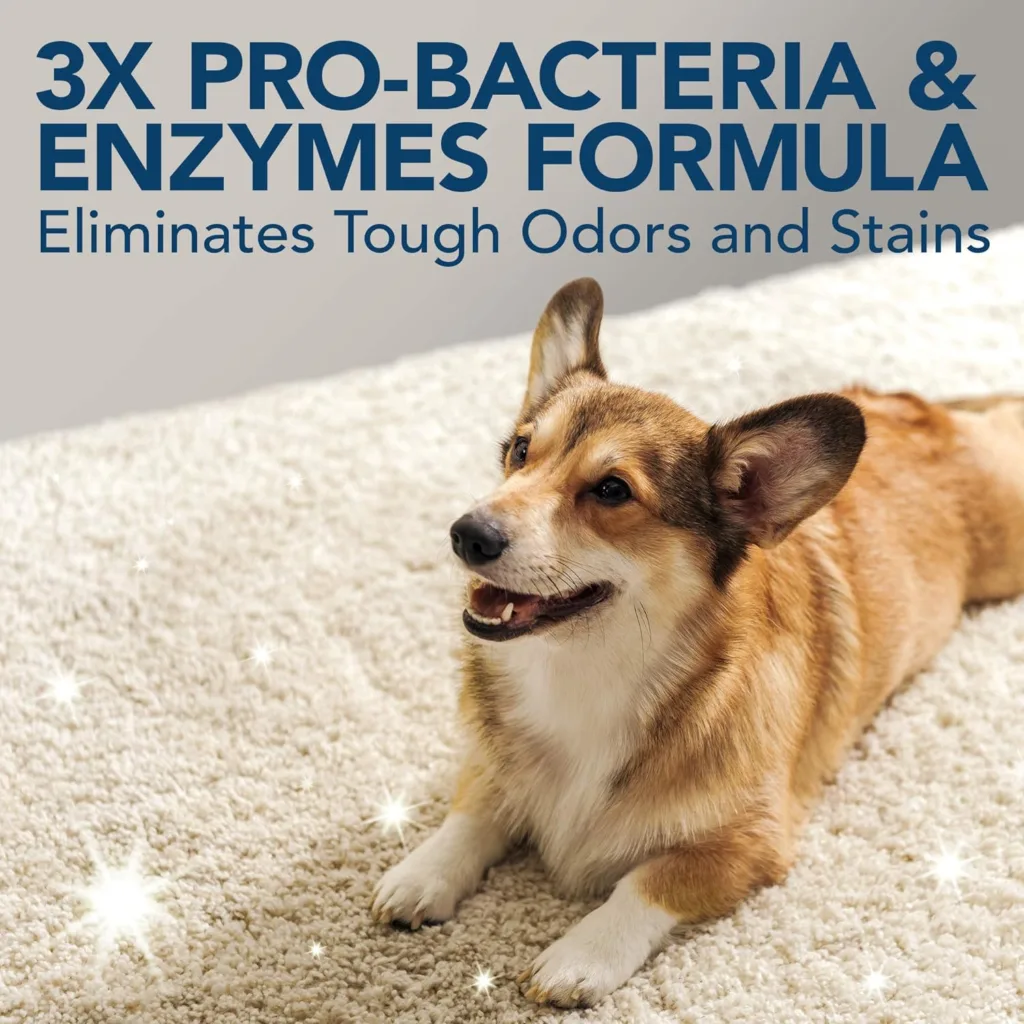 Simple Solution Extreme Pet Stain and Odour Remover | Enzymatic Cleaner with 3X Pro-Bacteria Cleaning Power - 945ml